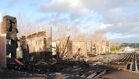 Remoção dos escombros dos bares da Foz do Arelho finalmente autorizada notícias das Caldas