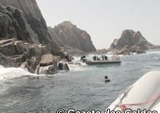 MARISQUEIROS DAS BERLENGAS – Profissão de alto risco notícias das Caldas