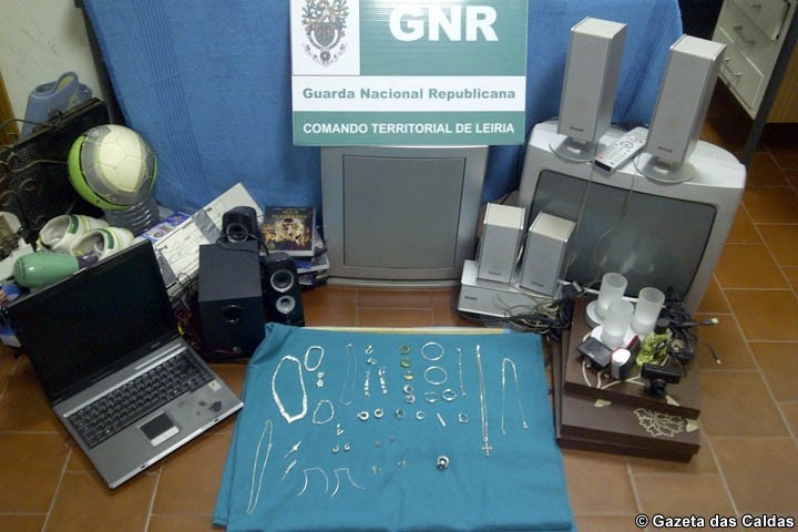 material apreendido pela GNR notícias das Caldas