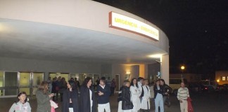 Mais de 2000 pessoas abraçaram os dois hospitais das Caldas