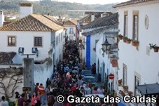 Espectáculo de arte e confeitaria no Festival do Chocolate