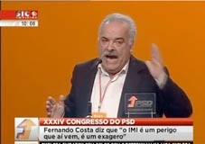 Fernando Costa lançou alertas ao governo no congresso do PSD