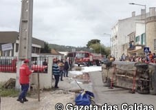Bombeiros das Caldas e da Benedita juntos em simulacro