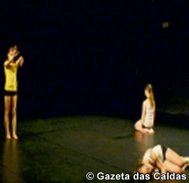 Alunos da escola de dança das Caldas mostraram o que valem