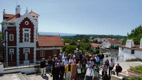Caldenses visitam Figueiró dos Vinhos e conheceram casa de José Malhoa