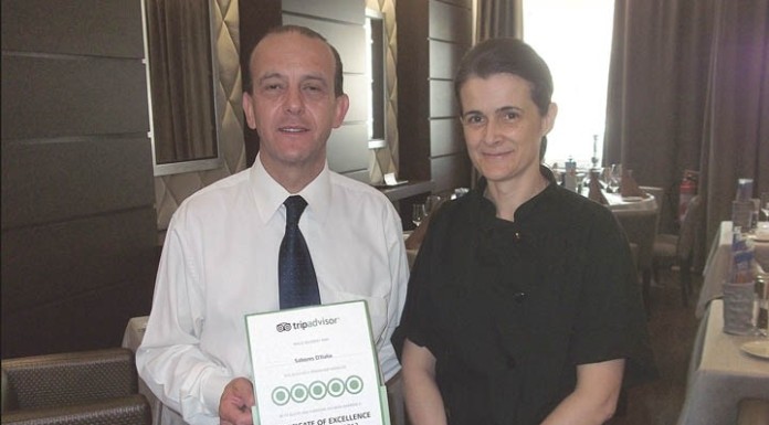 Restaurante Sabores D’Itália com nota máxima no TripAdvisor