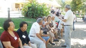 Idosos da Junta de Freguesia de Nossa Senhora do Pópulo visitaram distrito de Santarém