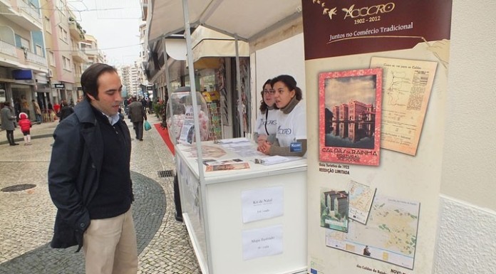 Associação comercial editou mapa das Caldas da Rainha