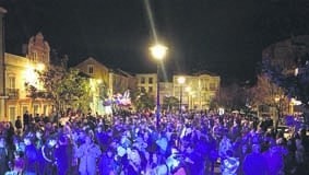 Caldas da Rainha recebeu 2013 com Praça cheia de gente