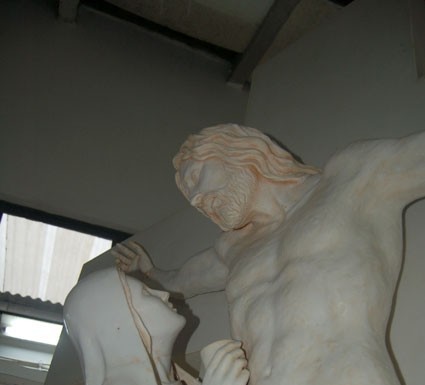 Obra sacra criada nas Caldas da Rainha pode ser oferecida ao Papa Notícias das Caldas