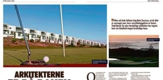 Revista dinamarquesa promove golfe do Oeste Notícias das Caldas