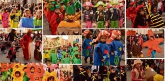 Mais de duas mil crianças desfilaram na cidade Notícias das Caldas