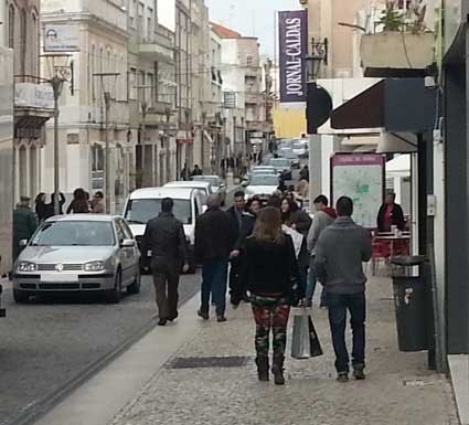 A reabertura ao trânsito da Rua Heróis da Grande Guerra Notícias das Caldas