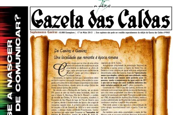 Suplemento Gaeiras Notícias das Caldas