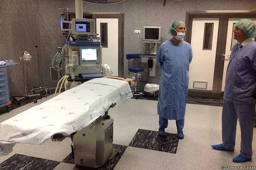 Cirurgiões recusam-se a fazer cirurgia programada no bloco operatório das Caldas