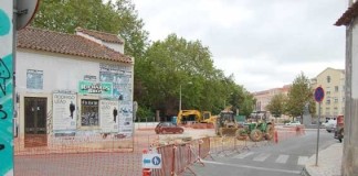 Regeneração urbana corta acesso do trânsito à Praça da Fruta