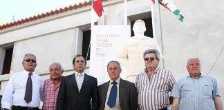 Uma homenagem a todos os ex-combatentes em Alvorninha