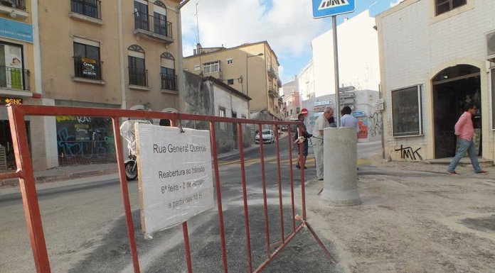 Rua General Queirós reaberta ao trânsito