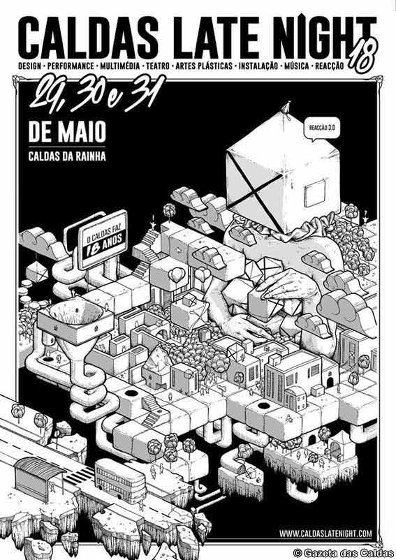 Caldas em modo  Late Night
