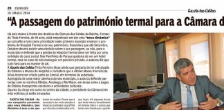 O que dizem os partidos à entrevista do presidente da Câmara das Caldas