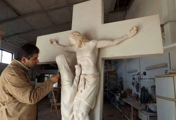 Escultura sacra feita nas Caldas vai ser entregue ao Papa em Junho