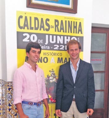 Praça de Touros das Caldas acolhe hoje um mano a mano entre João Moura Jr. e João Ribeiro Telles Jr.