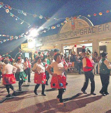 Marchas populares na Gracieira