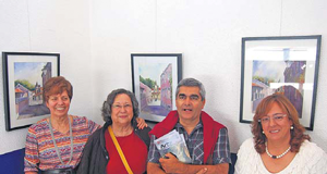 Aguarelistas das Caldas expõem no English Centre