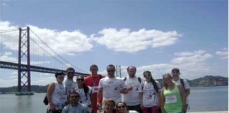 Caldenses na primeira corrida Wall Street English