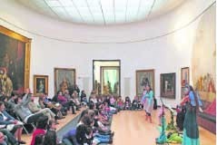 Bebés encantados com música no Museu Malhoa