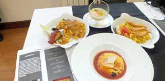 Uma ementa espanhola na Escola de Hotelaria