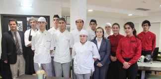 Um almoço viking na escola de hotelaria