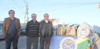 Cabazes de Natal para os combatentes carenciados