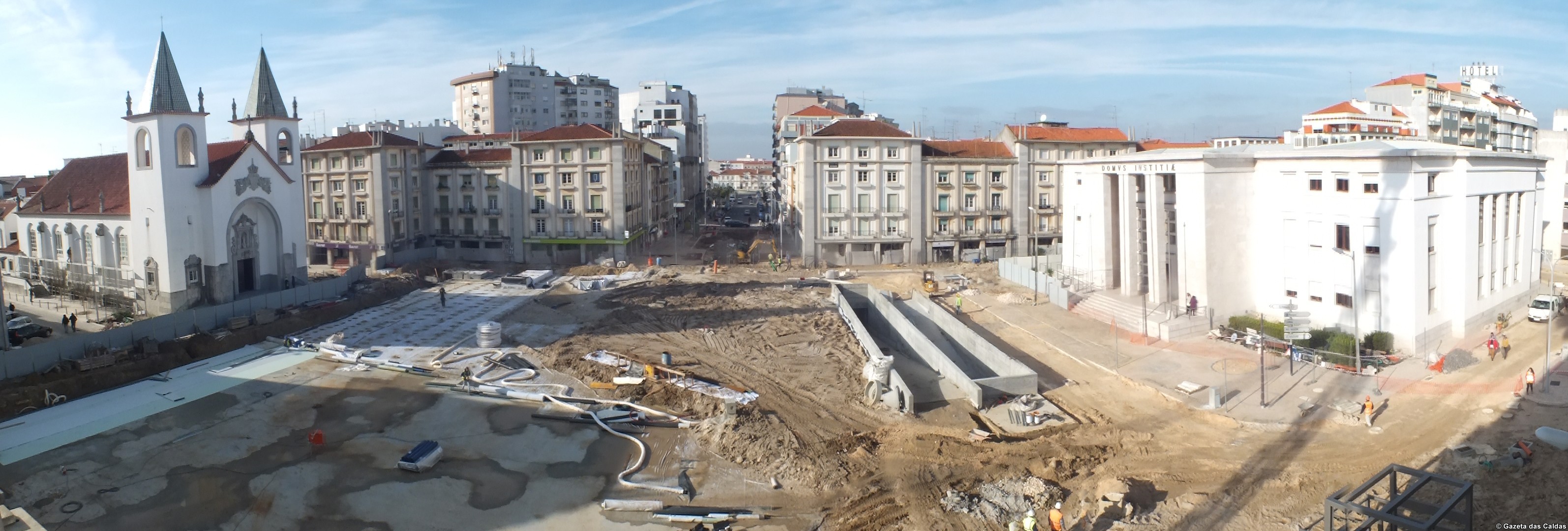 Obras já têm sete meses de atraso