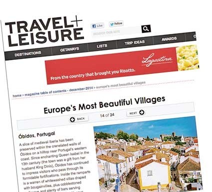 Revista de viagens diz que Óbidos é uma das vilas mais bonitas da Europa