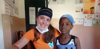 Uma higienista oral caldense em missão humanitária em S. Tomé e Príncipe