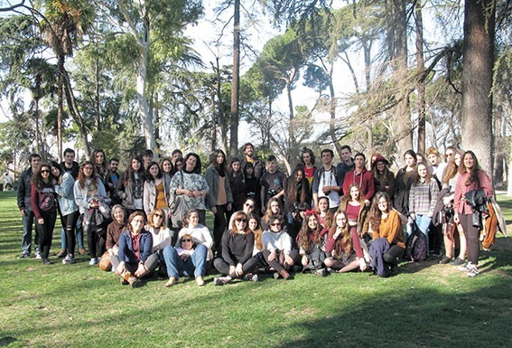 Escola Rafael Bordalo Pinheiro diz Hola Madrid Gazeta das Caldas