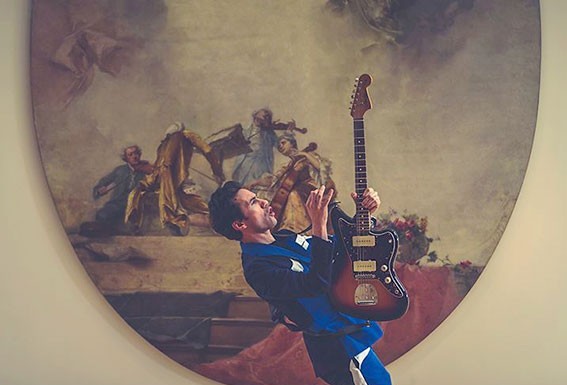 David Fonseca gravou teledisco no Museu Malhoa Gazeta das Caldas