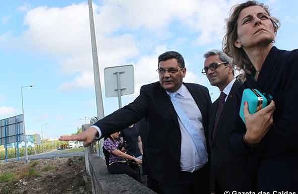 Secretário de Estado da Cultura inaugurou 200 metros de percurso pedonal Gazeta das Caldas