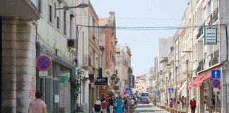 O trânsito na R. Heróis da Grande Guerra Gazeta das Caldas