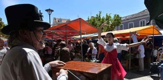 Artes circenses e Filarmónica de Sta. Catarina no arranque do Anima Caldas Gazeta das Caldas