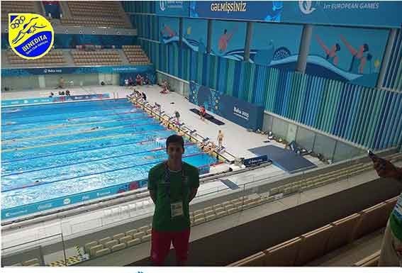 Recorde Nacional aos 1500m Livres de Guilherme Pina Gazeta das Caldas