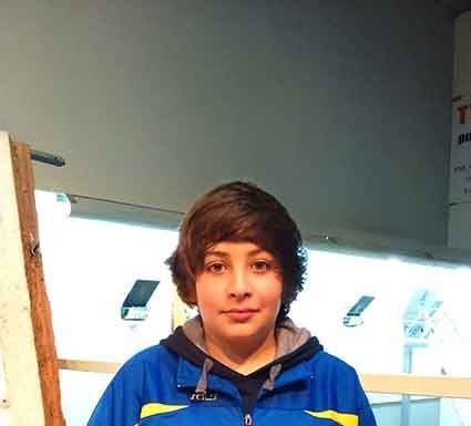 Santiago Costa no Campeonato Europeu de Field Target Gazeta das Caldas