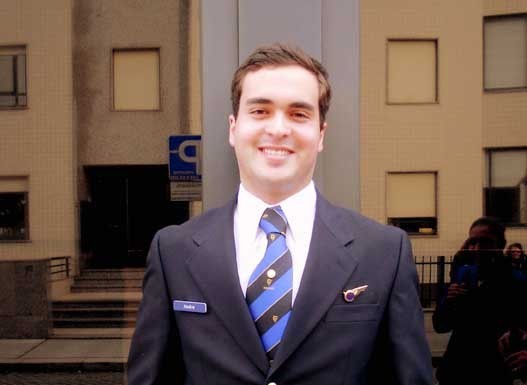 “Vim parar a Londres um bocado de pára-quedas porque me candidatei a um emprego na Ryanair” Gazeta das Caldas