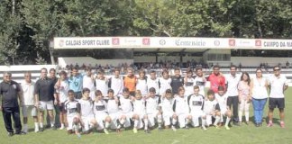 Iniciados do Caldas SC querem fazer época competitiva