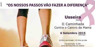 Caminhada contra o cancro na Usseira Gazeta das Caldas