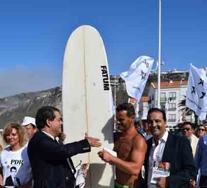 Marinho e Pinto em campanha no distrito Gazeta das Caldas