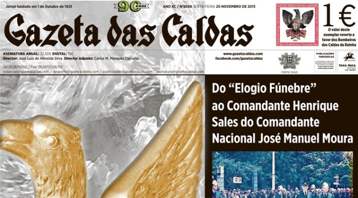 Suplemento dedicado aos soldados da paz caldenses