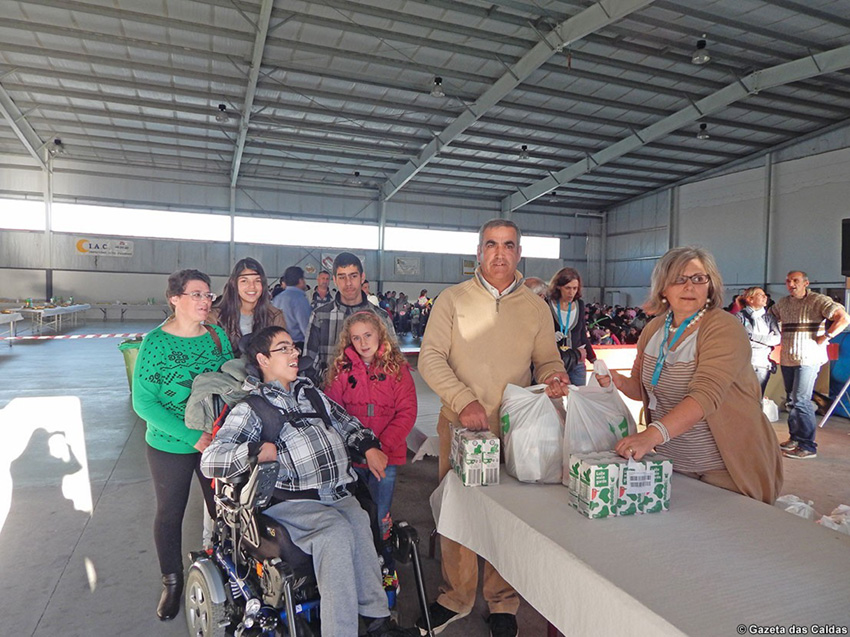 Câmara das Caldas levou o Natal às famílias carenciadas do concelho