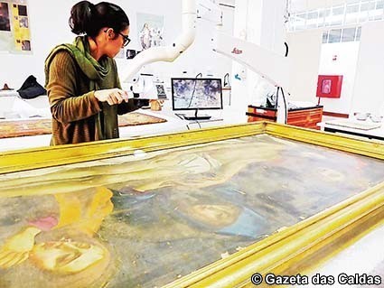 Obras de arte de Óbidos restauradas em Tomar